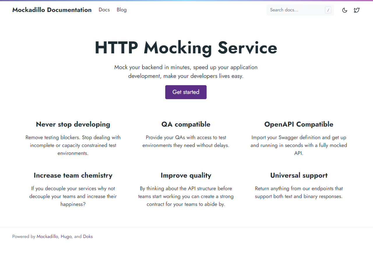 Mockadillo Documentation